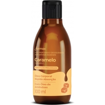 OLEO CORPORAL CARAMELO 100ML FARMAX