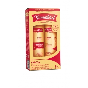 KIT YAMASTEROL BABOSA SHAMPOO E MULTIFUNCIONAL YAMA
