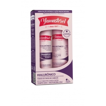 KIT YAMASTEROL HIALURONICO SHAMPOO E MULTIFUNCIONAL YAMA