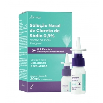 SPRAY NASAL CLORETO DE SODIO 0,9% 30ML FARMAX