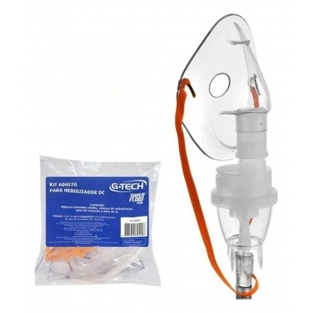 KIT NEBULIZADOR C/MASC.ADULTO SUPERFLOW PLUS DC G-TECH