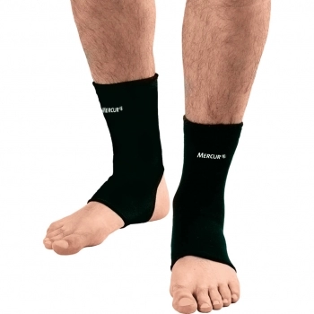 TORNOZELEIRA ELASTICA PRETA M PAR MERCUR