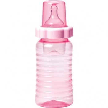 MAMADEIRA BIG CLEAN 340ML SIL RED ROSA LOLLY