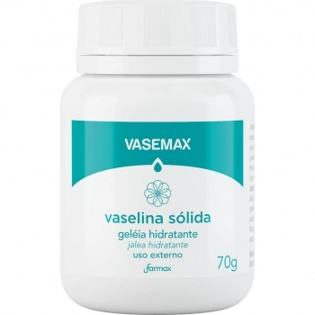 VASELINA SOLIDA 70G HIDRATANTE VASEMAX