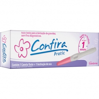TESTE GRAVIDEZ CANETA CONFIRA PRATIC
