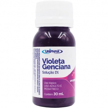 VIOLETA GENCIANA 1% 30ML UNIPHAR