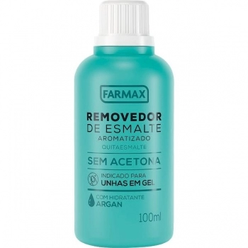 REMOVEDOR ESMALTE S/ACETONA ARGAN 100ML