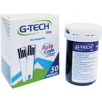 TIRAS REAGENTES G-TECH VITA C/50
