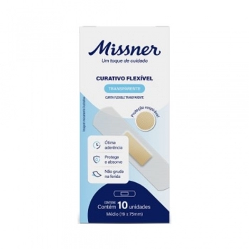 CURATIVO TRANSPARENTE C/10UN MISSNER