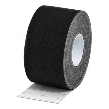 FITA DE KINESIO 5CMX6M PRETO SUPERMEDY
