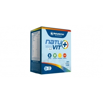 MULTIVITAMINICO A-Z NATUVIT 500MG C/60CPS - NATUNECTAR
