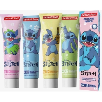 GEL DENTAL INFANTIL STITCH MORANGO 50G