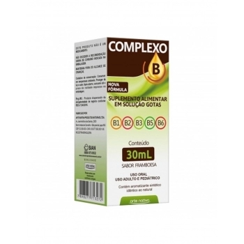 COMPLEXO B 30ML GOTAS ARTE NATIVA