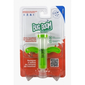 TIRA PICADAS DE INSETOS BUG BOOM VERDE