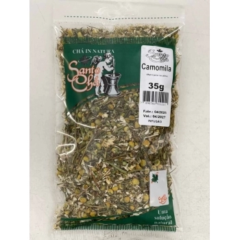CHA DE CAMOMILA 30G SANTO CHA