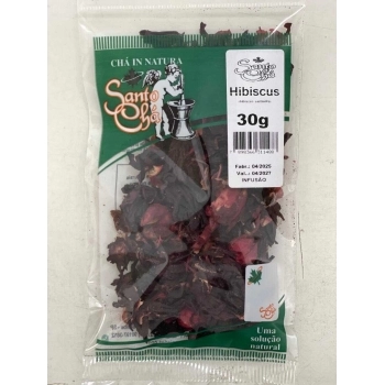 CHA DE HIBISCUS 30G SANTO CHA