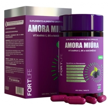 AMORA MIURA FORTLIFE 1000MG C/60CAPS FORTLIFE