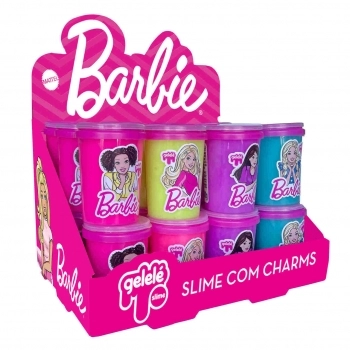 SLIME GELELE BARBIE 180G DISPLAY C/24