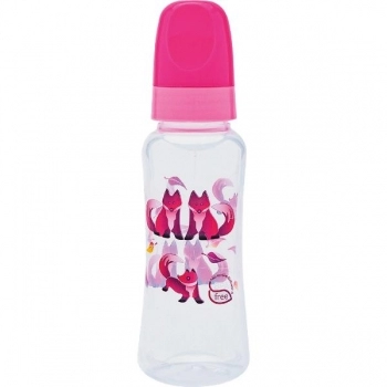 MAMADEIRA ZOO 250ML SIL RED ROSA LOLLY