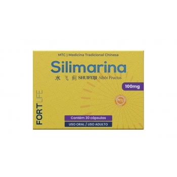 SILIMARINA 100MG C/30 CAPS FORTLIFE