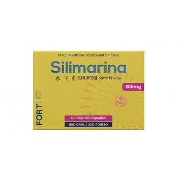 SILIMARINA 300MG C/60 CAPS - FORTLIFE