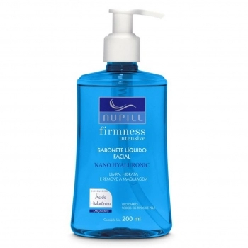 SABONETE LIQUIDO FACIAL HIALURONICO 200ML NUPILL