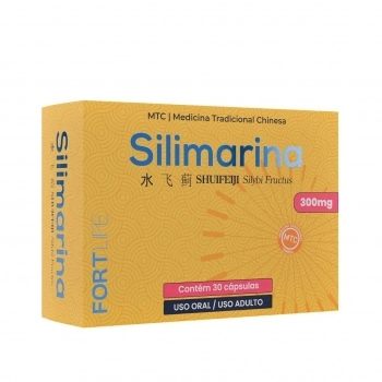 SILIMARINA 300MG C/30 CAPS FORTLIFE