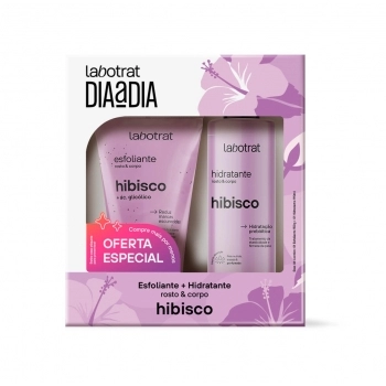 PACK ESFOLIANTE 150G + HIDRATANTE 190ML DIA A DIA - HIBISCO