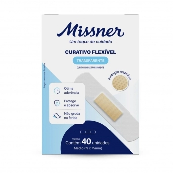 CURATIVO TRANSPARENTE C/40UN MISSNER