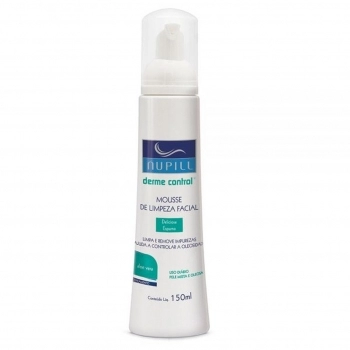 MOUSSE FACIAL DERME CONTROL 150ML NUPILL