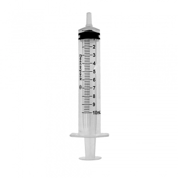 SERINGA DESCARTAVEL 10ML LUER SLIP BD