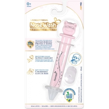 DISP LAVAGEM NASAL 10ML PROTECT SENSE ROSA