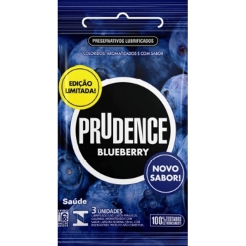 PRUDENCE PRESERVATIVOS BLUEBERRY C/3