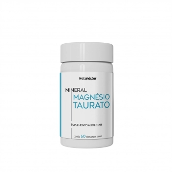 MAGNESIO TAURATO 500MG C/60CPS - NATUNECTAR