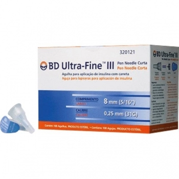 AGULHA P/CANETA DE INSULINA 31GX5MM BD CX/100