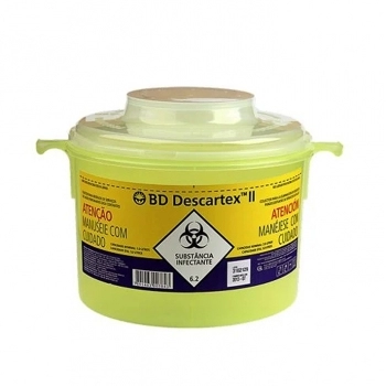 COLETOR PERFURO CORTANTE 7L PLASTICO DESCARTEX II BD