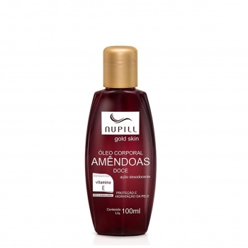 OLEO DE AMENDOAS VITAMINA E 100ML NUPILL