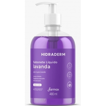 SABONETE LIQUIDO LAVANDA 480ML HIDRADERM