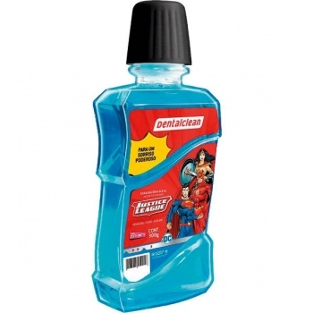 ENXAGUANTE BUCAL LIGA DA JUSTIÇA TUTTI-FRUTI 300ML