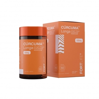 CURCUMA LONGA 500MG C/60CAPS FORTLIFE