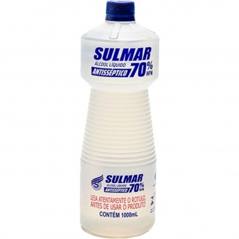 ALCOOL 70% ANTISSEPTICO 1L SULMAR
