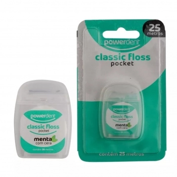 FIO DENTAL CLASSICFLOSS POCKET 25M POWERDENT
