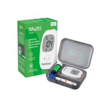 MONITOR DE GLICEMIA GLICOCHECK CAREPLUS BLUETOOTH MULTI