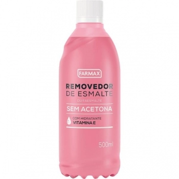 REMOVEDOR ESMALTE S/ACETONA 500ML FARMAX