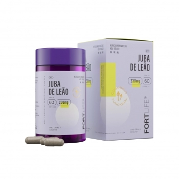 JUBA DE LEAO 230MG C/60 CAPS FORTLIFE