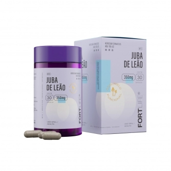 JUBA DE LEAO 350MG C/60 CAPS FORTLIFE