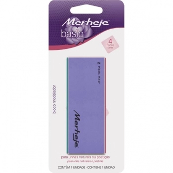 BLOCO MODELADOR DE UNHA MERHEJE