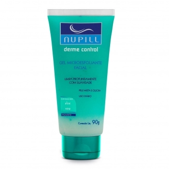 GEL MICROESFOLIANTE FACIAL DERME CONTROL 90G NUPILL