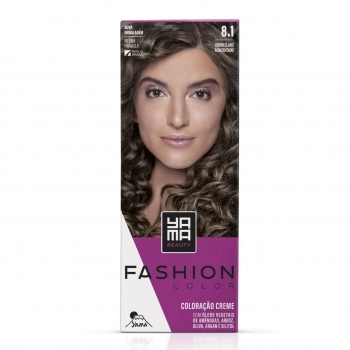 KIT FASHION COLOR 8.1 LOURO CLARO ACINZENTADO YAMA