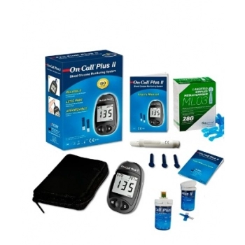 MEDIDOR GLICOSE ON CALL PLUS II BRANCO